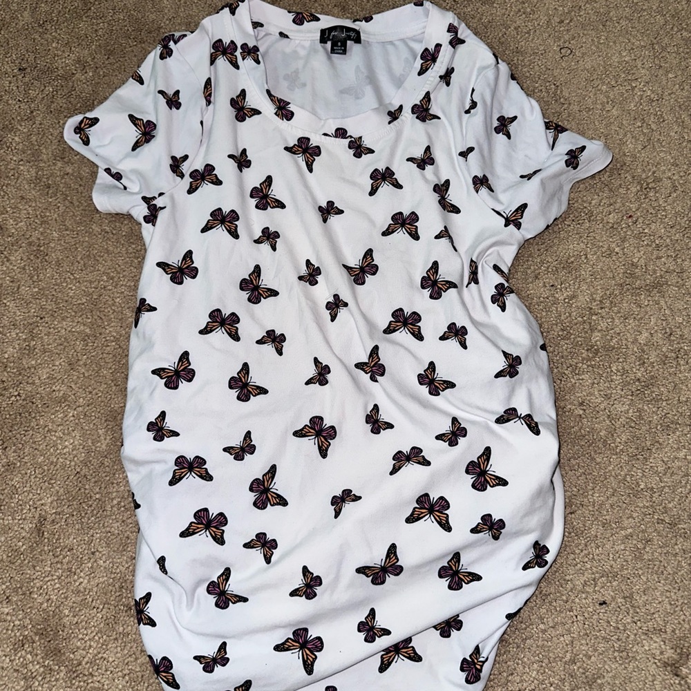 Butterfly Maternity shirt